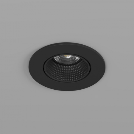 DK3061-BK Встраиваемый светильник, IP 20, 10 Вт, GU5.3, LED, черный/черный, пластик