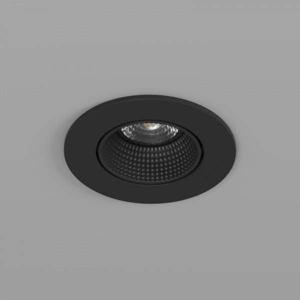 DK3061-BK Встраиваемый светильник, IP 20, 10 Вт, GU5.3, LED, черный/черный, пластик