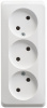 SE Этюд наруж Бел Розетка 3-ая б/з без шторок 16А 250B