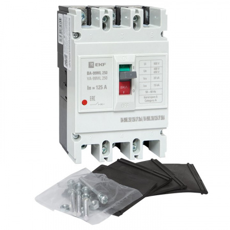 EKF Basic Автоматический выключатель ВА-99МL 250/125А 3P 20кА