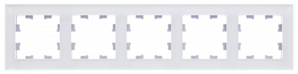 SE AtlasDesign Nature Стекло Белый Рамка 5-ая, универсальная