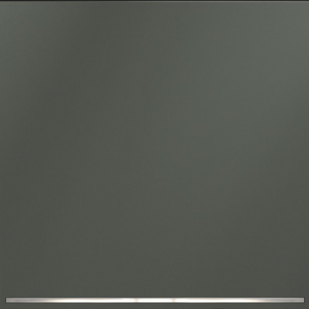 Выключатель встраиваемый VOLTUM S70 одноклавишный с подсветкой 10А, (титан)