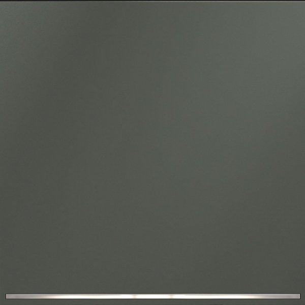 Выключатель встраиваемый VOLTUM S70 одноклавишный с подсветкой 10А, (титан)