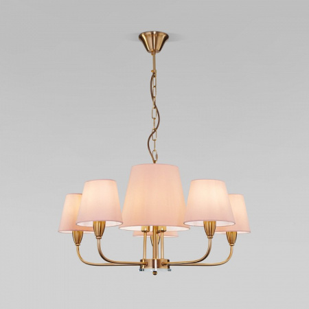 Подвесной светильник 60153/8 латунь Eurosvet Milos