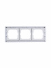 ABB BJE Axcent Белый Рамка 3-ая