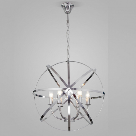 Подвесная люстра 60139/6 хром Eurosvet Santi