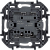 Legrand INSPIRIA Алюминий Выключатель двухклавишный с подсветкой/индикацией 10 AX - 250 В