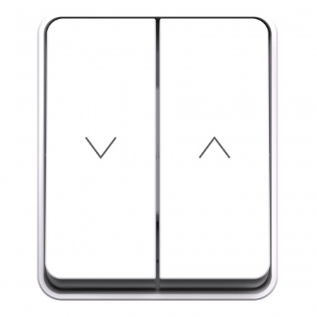 Systeme Electric AtlasDesign Profi54 Белый Выключатель 2-клавишный для жалюзи, 2хсх.4