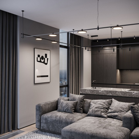 Esthetic Magnetic Декоративная стойка с коннектором h606mm MEDIUM 85153/00 Elektrostandard Esthetic Magnetic a065449