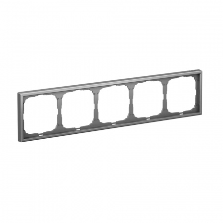 Systeme Electric ArtGallery Сталь Рамка 5-ая, универсальная