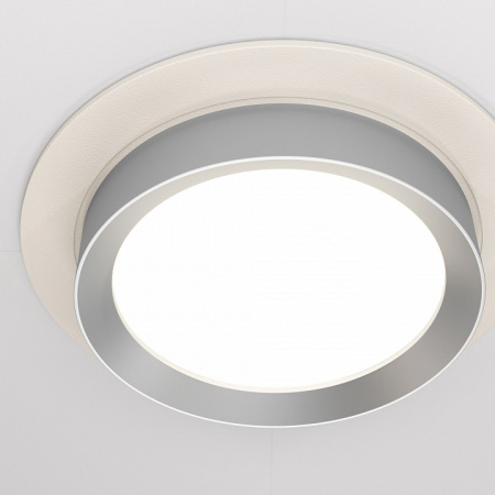 Встраиваемый светильник Downlight DL086-GX53-RD-WS Maytoni Hoop