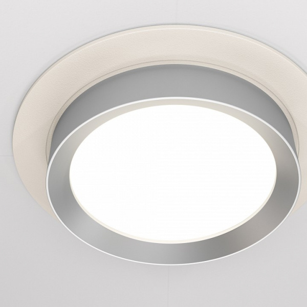 Встраиваемый светильник Downlight DL086-GX53-RD-WS Maytoni Hoop