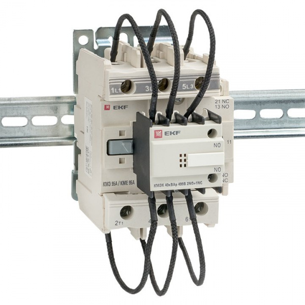 EKF PROxima Контактор для конденсатора КМЭК 40квар 400В 2NО+1NC