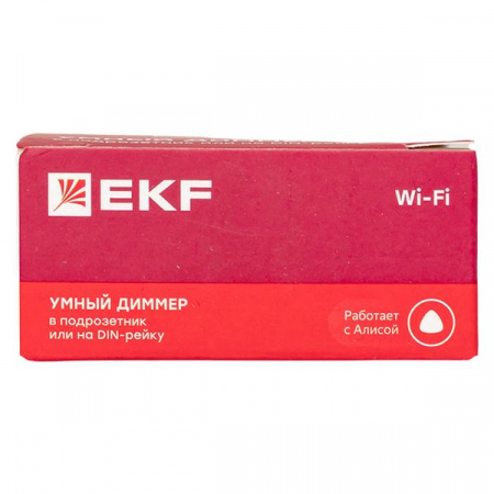 EKF Connect Умный диммер в подрозетник 2-канальный Wi-Fi EKF Connect Умный диммер в подрозетник 2-канальный Wi-Fi