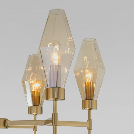 Потолочный светильник 60143/6 латунь Eurosvet Prism