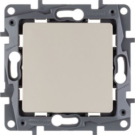 Legrand Etika Слоновая кость Выключатель 1-клавишный 10А, Винтовые клеммы
