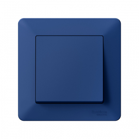 Systeme Electric AtlasDesign Air Аквамарин/дымчатый черный Рамка 1-ая