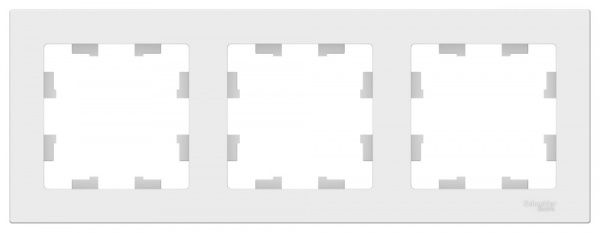 Systeme Electric AtlasDesign Лотос Рамка 3-ая, универсальная