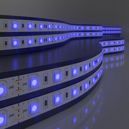 Светодиодная лента Лента светодиодная 24V 14,4W 60Led 5050 IP65 синий, 5м Elektrostandard 24V 14,4W a052976 Светодиодная лента Лента светодиодная 24V 14,4W 60Led 5050 IP65 синий, 5м Elektrostandard 24V 14,4W a052976