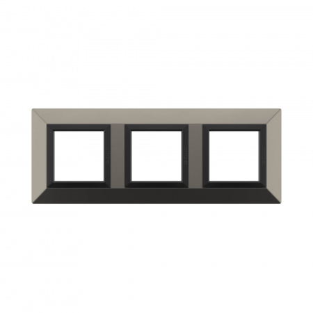 DKC Avanti Никелированный Металл Рамка 6 модулей