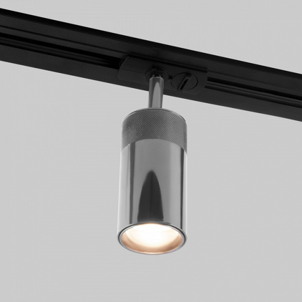 Светильник потолочный светодиодный Riffe никель 9W 4200K однофазный 85512/01 Elektrostandard Riffe a061662