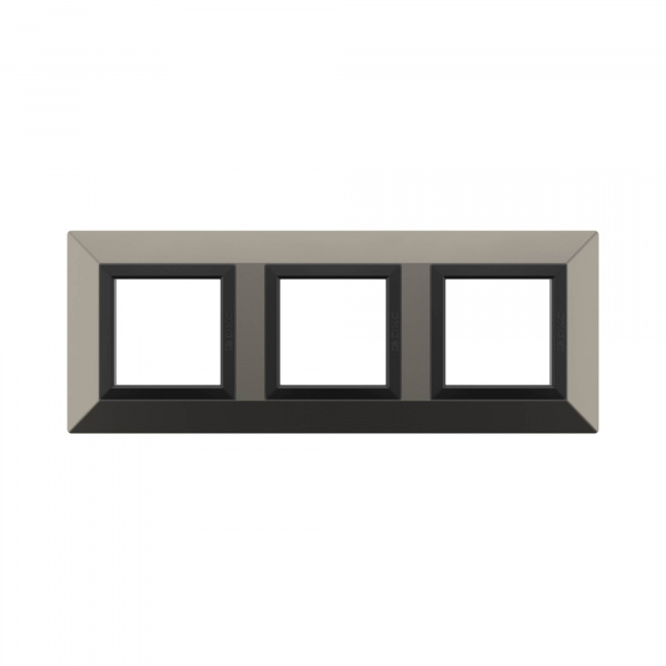 DKC Avanti Никелированный Металл Рамка 6 модулей