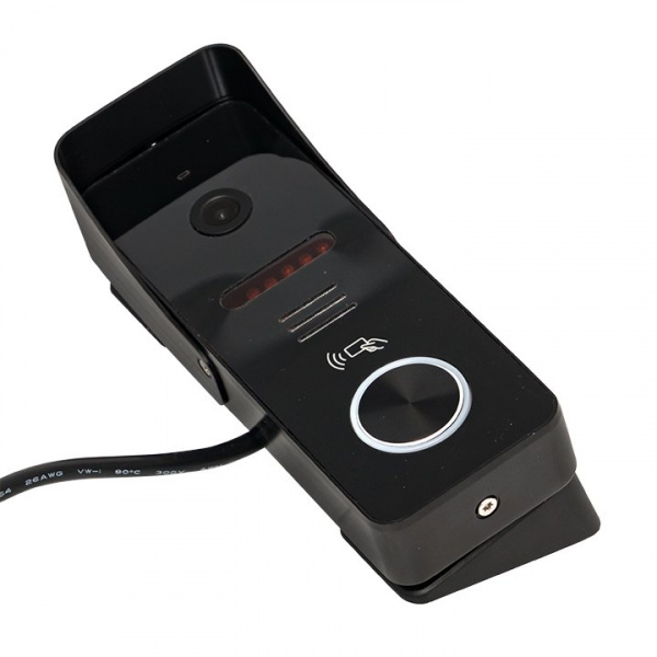 Вызывная видеопанель со счит. ключей CPV-02 чер. 4пр. 1000TVL IP65 EKF Вызывная видеопанель со счит. ключей CPV-02 чер. 4пр. 1000TVL IP65 EKF