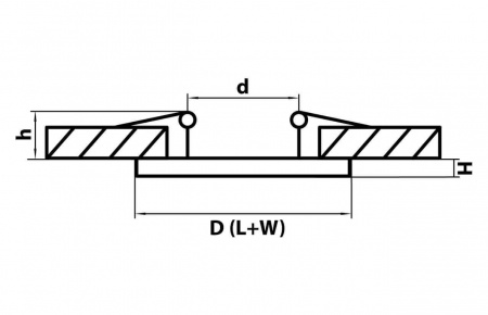 Встраиваемый светодиодный светильник Lightstar Speccio 070312