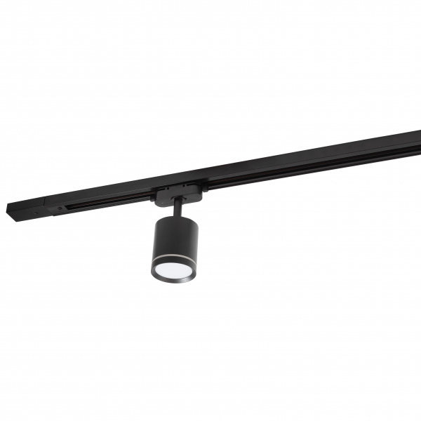 DK6401-BK Трековый светильник IP 20, 5 Вт, LED 3000, черный, алюминий