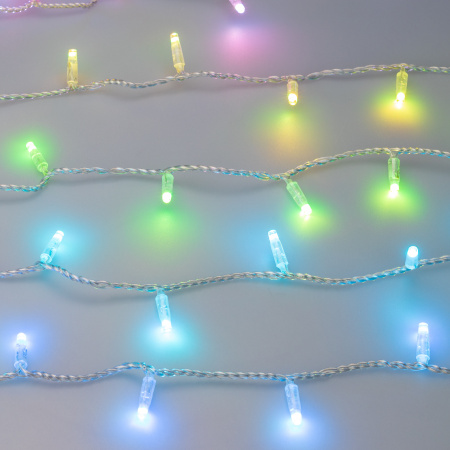 Arlight Светодиодная гирлянда ARD-STRING-CLASSIC-10000-CLEAR-95LED-LIVE RGBW-DMX (24V, 10W) (Ardecoled, IP65)