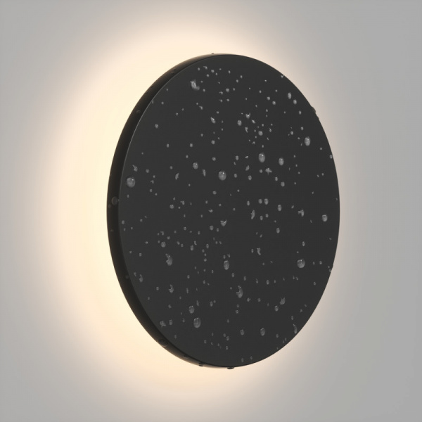 DK9781-BK Настенный светодиодный уличный светильник ALTA, IP65, 9 Вт, 3000K, черный, алюминий