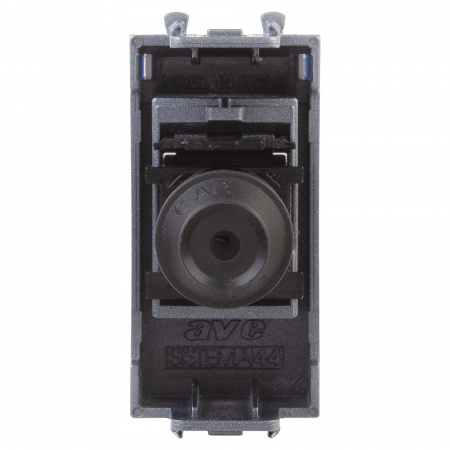 DKC Avanti Закаленная сталь Розетка TV одиночная 1 модуль