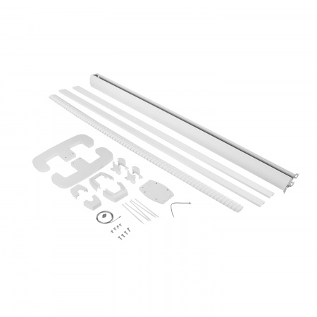 Legrand Snap-On мобильная колонна алюминиевая с крышкой из пластика 2 секции, высота 2 метра, цвет белый