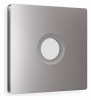 Лицевая панель ALFA (Сталь матовый) для TV розетки QUANT AP5130