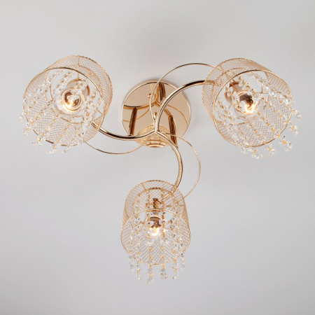 Потолочный светильник 30137/3 золото Eurosvet Bonnie