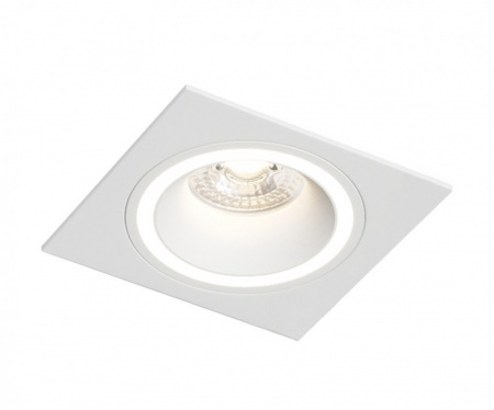DK2061-WH Встраиваемый светильник IP 20, до 15 Вт, GU10, LED, белый, алюминий