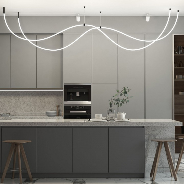 Подвесной трос для круглого гибкого неона Full light черный (2м) FL 2830 черный Elektrostandard Full light a063441 Подвесной трос для круглого гибкого неона Full light черный (2м) FL 2830 черный Elektrostandard Full light a063441