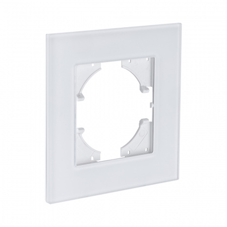 Рамка 1-постовая, стекло белый Kollinger Reflex MG RM1WH