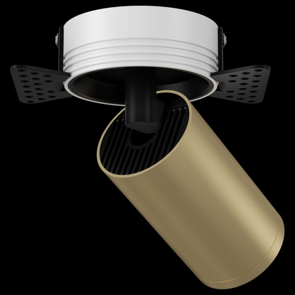 Встраиваемый светильник (Набор) C058CL-1BMG(C058CL-01B(1шт.), TRA020-01MG(1шт.), DLA048-01W(1шт.)) Maytoni Focus S