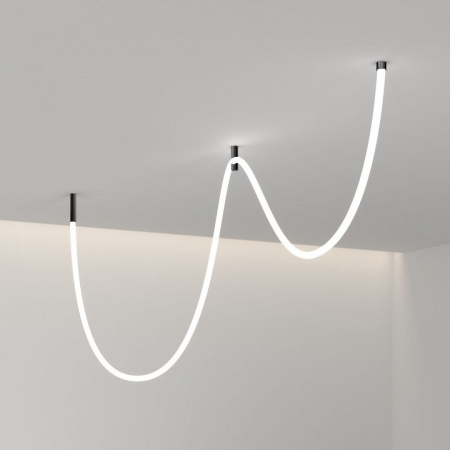 Подвесные крепления для круглого гибкого неона Full light FL 28120 черный Elektrostandard Full light a063435