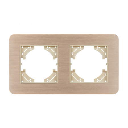 Arlight Рамка алюминиевая FRM-AKIRY-AL-2-GD (-)