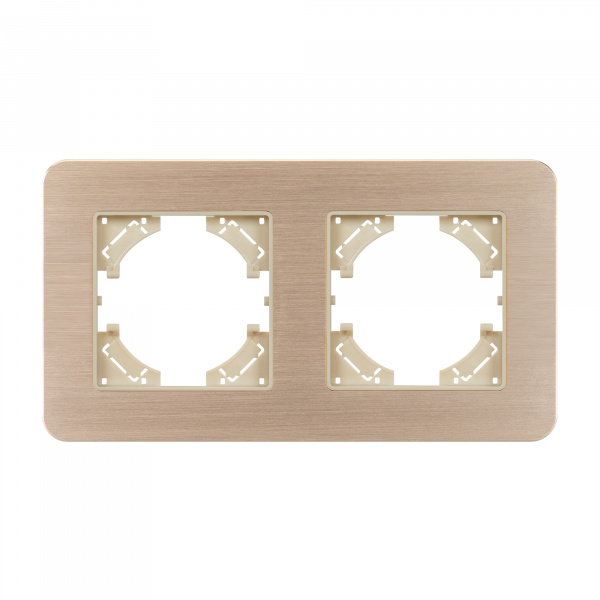 Arlight Рамка алюминиевая FRM-AKIRY-AL-2-GD (-)