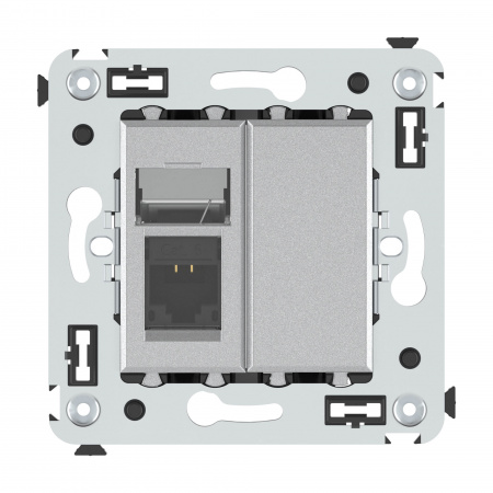 DKC Avanti Закаленная сталь Компьютерная розетка RJ-45 один  категория  6