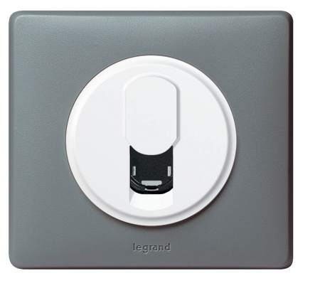 Legrand Celiane Бел Накладка ТЛФ 1-ой розетки