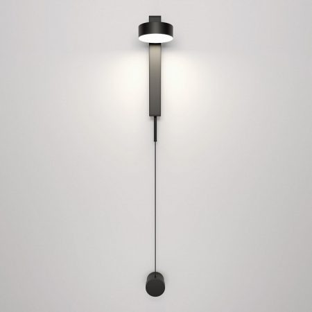 Настенный светодиодный светильник Orco LED 40112/LED черный Elektrostandard Orco a057590