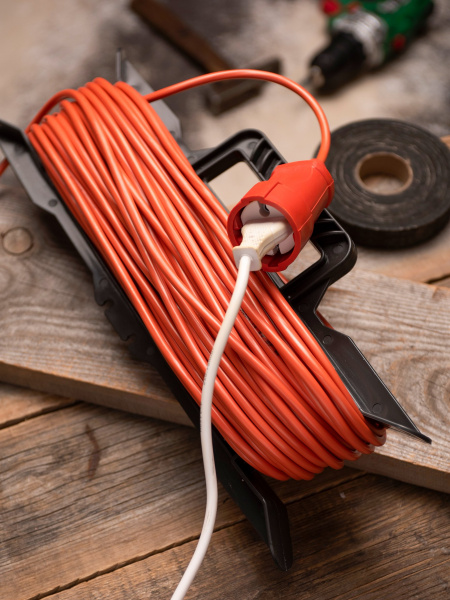 EKF PROxima Удлинитель на рамке "Зевс 2.0" 40м без заземления ПВС 2*0,75 10А/2,3кВт