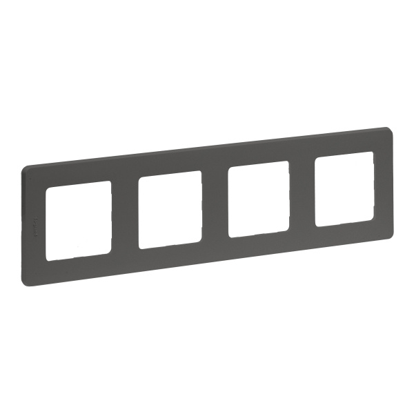 Legrand INSPIRIA Дымчатый Рамка - 4 поста