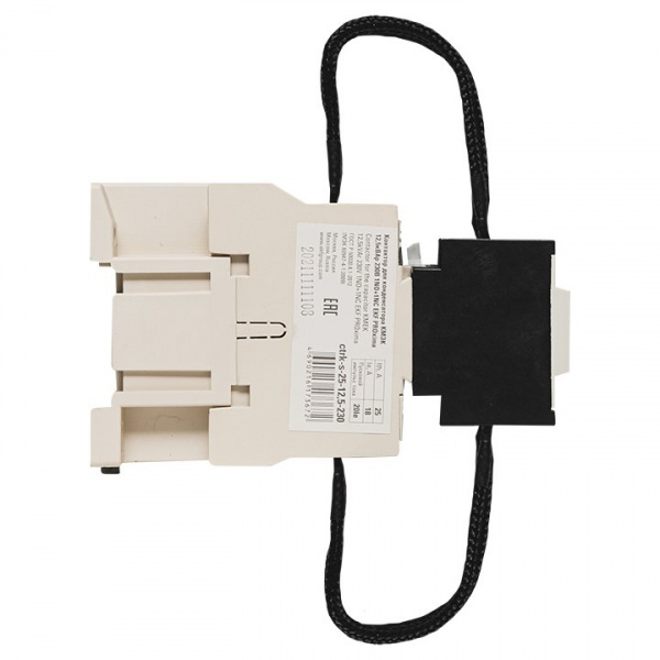 EKF PROxima Контактор для конденсатора КМЭК 12,5квар 230В 1NО+1NC