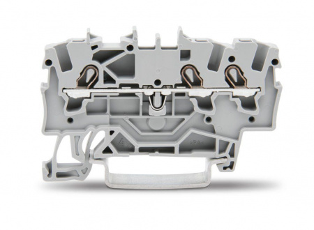 WAGO 3-проводная проходная клемма