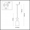 Подвесной светильник Odeon Light Pendant Bella 4646/1